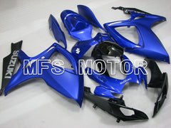 Suzuki GSXR600 GSXR750 2006-2007 Injection ABS Fairing - Factory Style - Blue Black - MFS2382