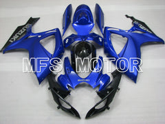 Suzuki GSXR600 GSXR750 2006-2007 Injection ABS Fairing - Factory Style - Blue Black - MFS2382