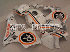 Carénage ABS injecté Honda CBR600RR 2005-2006 - Repsol - Orange Blanc Noir - MFS2384