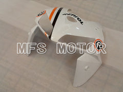 Carénage ABS injecté Honda CBR600RR 2005-2006 - Repsol - Orange Blanc Noir - MFS2384
