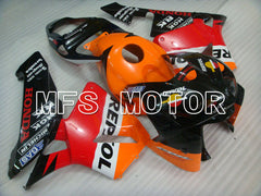 Carénage ABS injecté Honda CBR600RR 2005-2006 - Repsol - Orange Rouge Noir - MFS2387