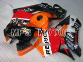 Carénage ABS injecté Honda CBR600RR 2005-2006 - Repsol - Orange Rouge Noir - MFS2388
