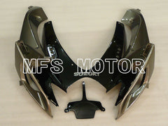 Suzuki GSXR600 GSXR750 2006-2007 Injection ABS verkleidung - Factory Style - Schwarz Grau - MFS2389