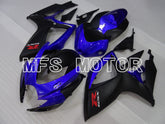 Suzuki GSXR600 GSXR750 2006-2007 Injection ABS verkleidung - Factory Style - Blau Schwarz - MFS2393