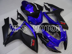 Suzuki GSXR600 GSXR750 2006-2007 Injection ABS verkleidung - Factory Style - Blau Schwarz - MFS2393