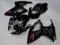 Carénage ABS injecté Suzuki GSXR600 GSXR750 2006-2007 - Style usine - Noir - MFS2394