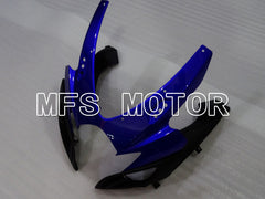 Carénage ABS injecté Suzuki GSXR600 GSXR750 2006-2007 - Style usine - Bleu Noir - MFS2396