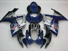 Carénage ABS injecté Suzuki GSXR600 GSXR750 2006-2007 - Factory - Bleu - MFS2399
