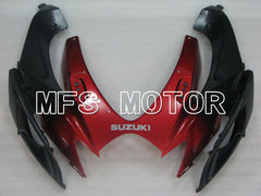 Suzuki GSXR600 GSXR750 2006-2007 Injection ABS verkleidung - Factory Style - Schwarz Rotweinfarbe - MFS2403