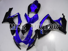 Suzuki GSXR600 GSXR750 2006-2007 Injection ABS verkleidung - Factory Style - Blau Schwarz - MFS2409