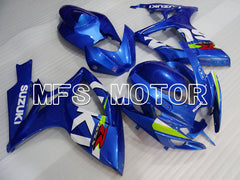 Suzuki GSXR600 GSXR750 2006-2007 Injection ABS Fairing - Factory Style - Blue - MFS2411