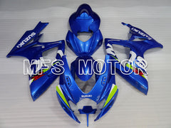 Suzuki GSXR600 GSXR750 2006-2007 Injection ABS Fairing - Factory Style - Blue - MFS2411