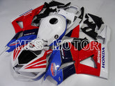 Honda CBR600RR 2013-2023 Injection ABS verkleidung - anpassen - Rot Weiß Blau - MFS2413