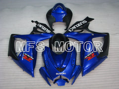 Suzuki GSXR600 GSXR750 2006-2007 Injection ABS verkleidung - Factory Style - Blau Schwarz - MFS2416
