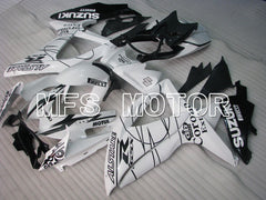 Suzuki GSXR600 GSXR750 2008-2010 Injection ABS Fairing - Corona - Black White - MFS2421