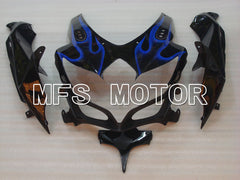 Suzuki GSXR600 GSXR750 2008-2010 Injection ABS verkleidung - Flamme - Blau - MFS2422