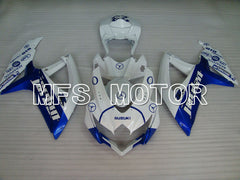 Suzuki GSXR600 GSXR750 2008-2010 Injection ABS Fairing - Jordan - Blue White - MFS2423