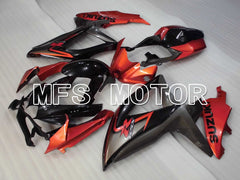 Suzuki GSXR600 GSXR750 2008-2010 Injection ABS Fairing - Factory Style - Black Orange - MFS2426