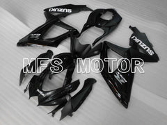 Carénage ABS injecté Suzuki GSXR600 GSXR750 2008-2010 - Style usine - Noir - MFS2427