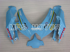 Carénage ABS injecté Suzuki GSXR600 GSXR750 2008-2010 - Rizla+ - Bleu - MFS2430