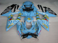 Carénage ABS injecté Suzuki GSXR600 GSXR750 2008-2010 - Rizla+ - Bleu - MFS2430