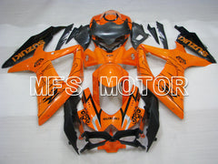 Suzuki GSXR600 GSXR750 2008-2010 Injection ABS Fairing - Corona - Black Orange - MFS2431