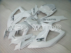 Suzuki GSXR600 GSXR750 2008-2010 Injection ABS Fairing - Factory Style - White - MFS2432