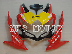 Suzuki GSXR600 GSXR750 2008-2010 Injection ABS Fairing - RK - Black Red - MFS2433