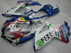 Suzuki GSXR600 GSXR750 2008-2010 Injection ABS Fairing - FIXI - Blue White - MFS2434