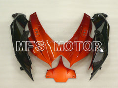 Suzuki GSXR600 GSXR750 2008-2010 Injection ABS Fairing - Factory Style - Black Orange - MFS2435