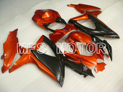 Suzuki GSXR600 GSXR750 2008-2010 Injection ABS Fairing - Factory Style - Black Orange - MFS2435