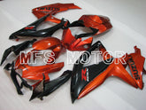 Suzuki GSXR600 GSXR750 2008-2010 Injection ABS Fairing - Factory Style - Black Orange - MFS2436