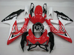 Suzuki GSXR600 GSXR750 2008-2010 Injection ABS Fairing - Factory Style - Black Red White - MFS2437