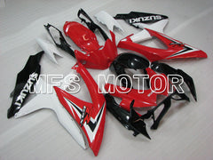 Suzuki GSXR600 GSXR750 2008-2010 Injection ABS Fairing - Factory Style - Black Red White - MFS2437