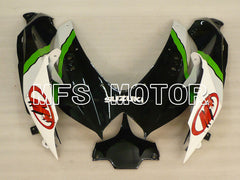 Suzuki GSXR600 GSXR750 2008-2010 Injection ABS Fairing - Monster - Black White - MFS2445