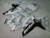 Suzuki GSXR600 GSXR750 2008-2010 Injection ABS verkleidung - Jordan - Schwarz Weiß - MFS2449