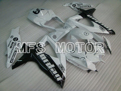 Suzuki GSXR600 GSXR750 2008-2010 Injection ABS Fairing - Jordan - Black White - MFS2449