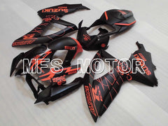 Suzuki GSXR600 GSXR750 2008-2010 Injection ABS Fairing - Corona - Black Orange - MFS2451