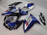 Suzuki GSXR600 GSXR750 2008-2010 Injection ABS Fairing - Factory Style - Blue White - MFS2461