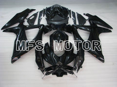 Carénage ABS injecté Suzuki GSXR600 GSXR750 2008-2010 - Style usine - Noir - MFS2464