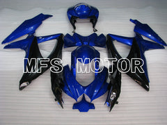 Suzuki GSXR600 GSXR750 2008-2010 Injection ABS Fairing - Factory Style - Black Blue - MFS2467