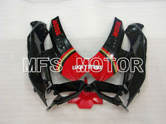 Suzuki GSXR600 GSXR750 2008-2010 Injection ABS Fairing - Lucky Strike - Red Black - MFS2470