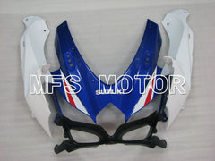 Suzuki GSXR600 GSXR750 2008-2010 Injection ABS Fairing - Factory Style - Blue White - MFS2472