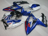 Suzuki GSXR600 GSXR750 2008-2010 Injection ABS Fairing - Factory Style - Blue White - MFS2472