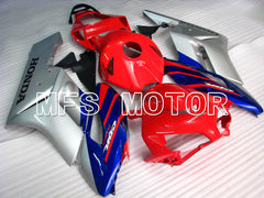 Carénage ABS injecté Honda CBR1000RR 2004-2005 - Autres - Rouge Bleu Argent - MFS2473