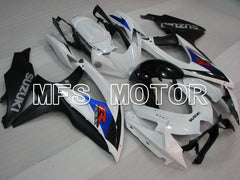 Suzuki GSXR600 GSXR750 2008-2010 Injection ABS Fairing - Factory Style - Black White - MFS2477