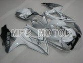 Suzuki GSXR600 GSXR750 2008-2010 Injection ABS verkleidung - Factory Style - Weiß - MFS2478