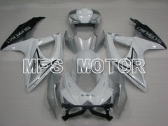 Suzuki GSXR600 GSXR750 2008-2010 Injection ABS Fairing - Factory Style - White - MFS2478