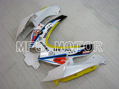 Suzuki GSXR600 GSXR750 2008-2010 Injection ABS verkleidung - MOTUL - Blau Weiß - MFS2487