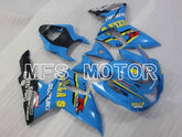 Carénage ABS injecté Suzuki GSXR600 GSXR750 2011-2024 - Rizla+ - Bleu - MFS2498